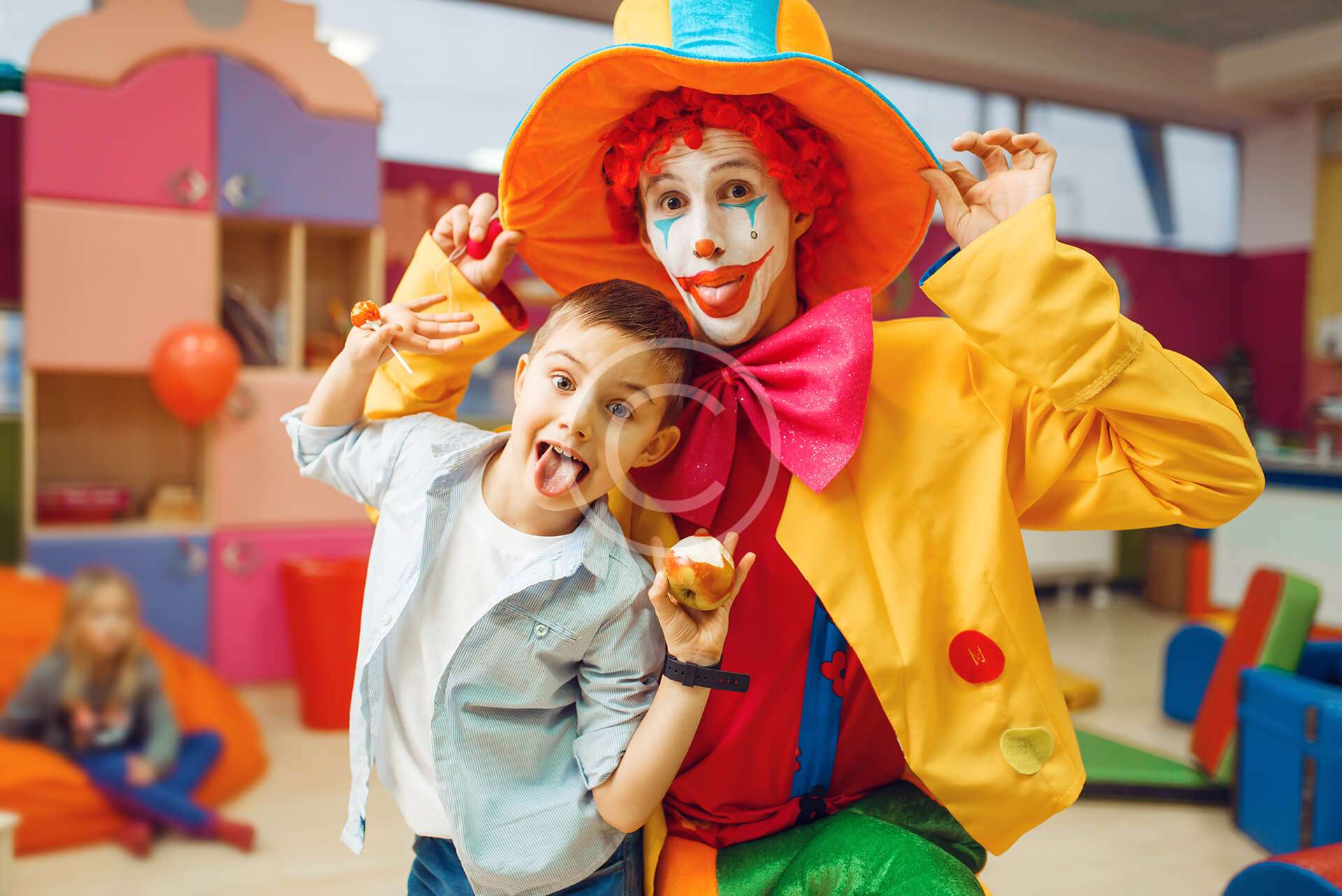 A clown's program